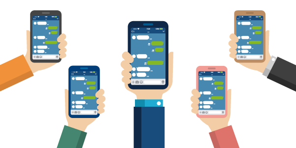 日本でもっとも使われているメッセージアプリLINE