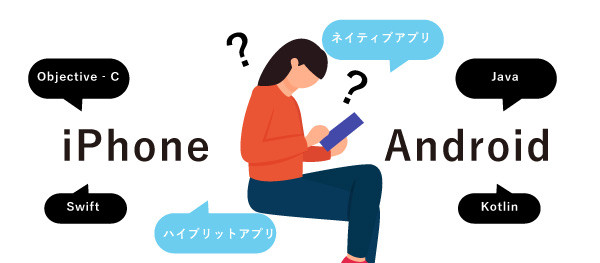 ◎iPhone・Android向けのアプリ開発